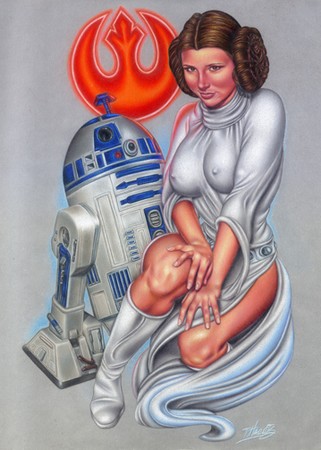 Tattoos - Leia and R2-D2 (Your My Only Hope) - 46555